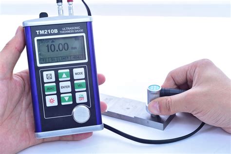 minimum plate thickness for ultrasonic testing|ultrasonic thickness measuring device.